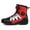 Black-Red, variant on JG WOLVES - Motorcycle Boots - All-Season Comfort & Adventure - Waterproof Touring & Off-Road Riding Shoes - For Men & Women,Black-White,37