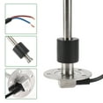 thumbnail image 4 of Unique Bargains Fuel Sending Unit and Gauge Kit Boat Fuel Sending Unit Marine Fuel Sender Unit 9.49" Metal Silver Tone Black 1 Set 0-190 Ohm, 4 of 6