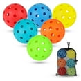 thumbnail image 3 of relayinert 12 Pcs Balles de Pickleball Durables avec Trous pour Compétition Extérieure Finition Exquise Balles Couleur Lac, 3 of 6
