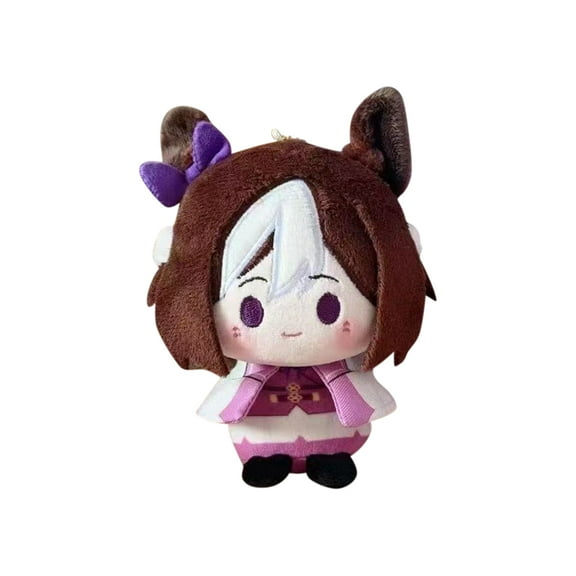 Uma Musume: Pretty Derby Plush Dolls,3.93" Special Week Anime Pretty Derby Character Plushies,Ideal Halloween Gift for Kids & Collectors
