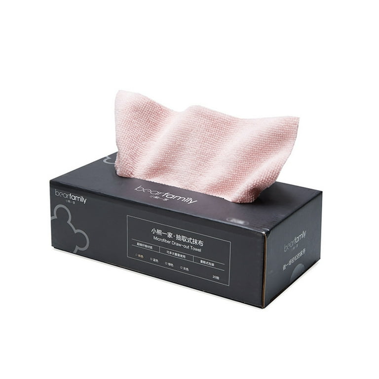  Luiruey Microfiber Cleaning Cloth Rags in A Box (20