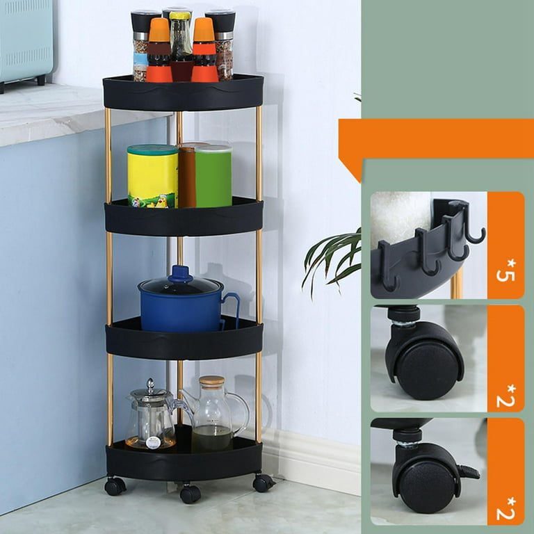 1pc Multifunctional Double-layer Kitchen Storage Rack For Kitchen, Living  Room: Spice, Snack Organizer