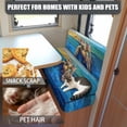 thumbnail image 5 of Kuiaobaty Washable RV Dinette Cushions Covers Oil Painting Sea Turtle Pattern Camper Cushion Slipcovers Rv Couch Cover Home & Kitchen Accessories Universal Fit RV Camper Car Bench, 5 of 7