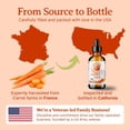thumbnail image 4 of Aceite de Semilla de Zanahoria Orgánico 100% Puro Cold-pressed Sin Refino 4oz para Rejuvenecer Piel, 4 of 9