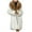 Gold, variant on felwors Faux Fur Coat Women Long Fuzzy Fleece Jacket Open Front Cardigan Fur Lapel Coat Warm Winter Coats Fashion Outfits White, S