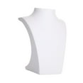 thumbnail image 2 of QccHieUs Jewelry Necklace Display Bust Pendant Organizer Creative Storage Fashion Jewelry White 14x10.5x19.5cm, 2 of 9