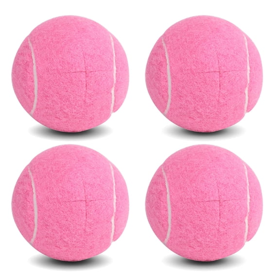 Emlimny 4PCS Walker Tennis Balls Precut - Universal Fit Glide Balls for Walkers, Rollator Legs, Heavy Duty Durable Felt Pad Coverings, Smooth Floor Sliders for Indoor Outdoor Use