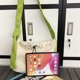 thumbnail image 5 of Bolso de viaje de lona Casual de gran capacidad Lady Crossbody Bags para estudiante (verde) Likrtyny Para Estrenar, 5 of 9