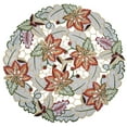 thumbnail image 2 of Fall and Autumn Cutwork Colorful Maple Leaf Round Doily, Placemat (15.5 Inch Round), 2 of 7
