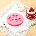 thumbnail image 4 of 2-Pack Silicone Bow 3-Cavity Fondant Mold for Cake Candy Chocolate Decorating, DIY Baking Supplies, 4 of 5