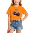 thumbnail image 2 of RMGVDSD Girls T Shirts Summer Fashion Graphic T-Shirt Short Sleeve Crewneck Tops Loose Casual Tees Shirts for Kids 6-8 Years, 2 of 5