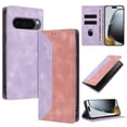 thumbnail image 2 of Phone Case for Google Pixel 10 Pro XL FOXDOCK Premium Leather,Creative Dual-Color Cover with Card Slot,Shockproof, 2 of 7