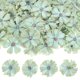 thumbnail image 1 of Uxcell 100-Pack Cabezas de Flores Artificiales, Flores de Seda Falsas de Margarita para Decoración de Boda/Ramo/Guirnalda/Sombrero/Zapatos/Fiestas, Pétalos de Flor de Cerezo Falsos [Azul], 1 of 1