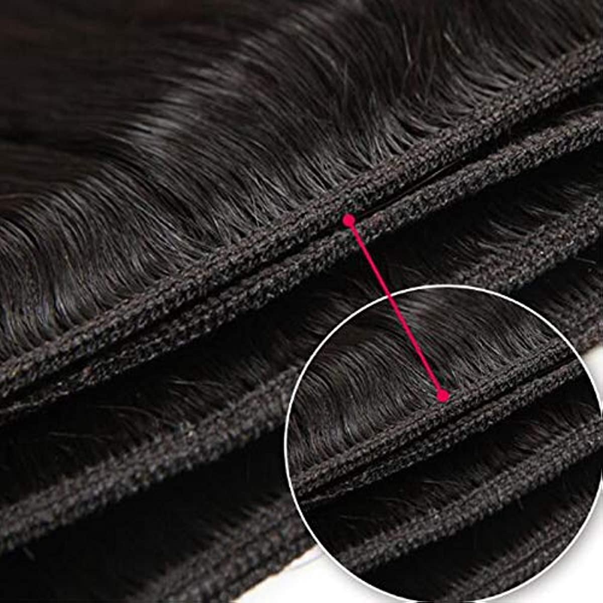 Body Wave Hair Bundles With Closure Virgin Brazilian Human Hair Weave Weft with 4x4 Transparent Lace Closure Natural Black Color