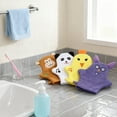 thumbnail image 5 of B-áby Bath Mitt Washcloths Gloves, Gentle Cute Exfoliating Wash Mitt Animal Pattern, B-áby Mittens Bath Towel Glove Soft Scrub Toddler Wash Cloths Body Scrubber Bathing Loofah_Infa-nt Gloves,Yellow, 5 of 7