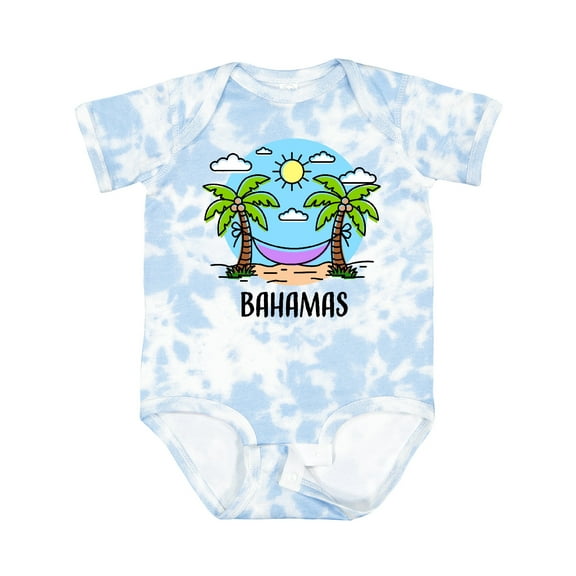 Inktastic Summer Vacation in the Bahamas Boys or Girls Baby Bodysuit