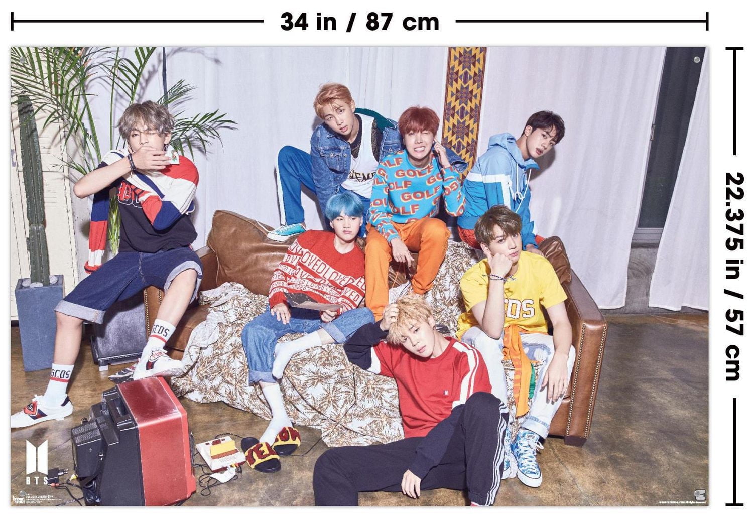 BTS - LOVE YOURSELF ? 'Her' Wall Poster