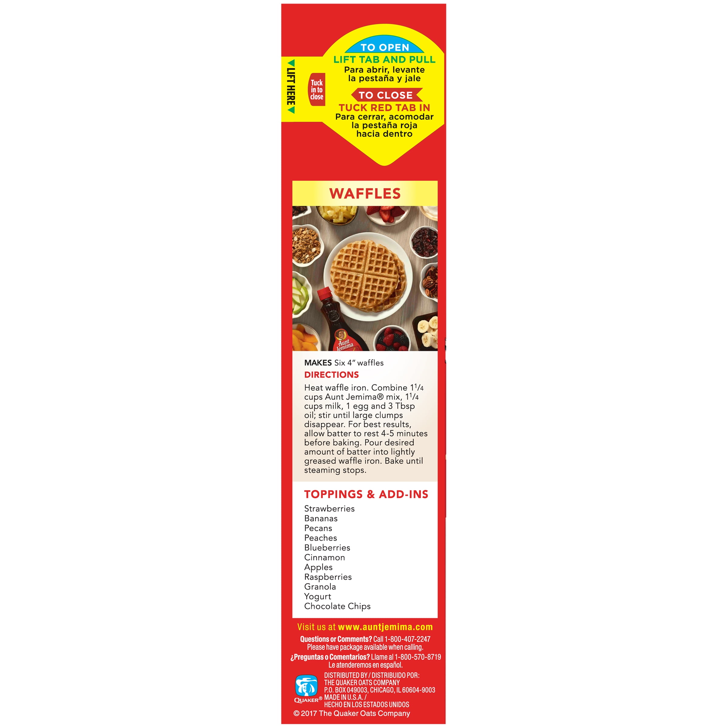 aunt jemima pancake mix recipe