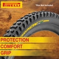 thumbnail image 5 of Pirelli Scorpion Race DH T Yellow 63-622 (29x 2.5) MTB Bicycle Tire & SmarTUBE 23/32-622 Set- Designed for Hardpacked Courses and Mixed Terrain, 60TPI - Mountain Bike Tire w/Keychain, 5 of 9