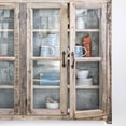 thumbnail image 3 of 3R Studios Wall Mounted Reclaimed Wood Cabinet with Glass Doors, 3 of 6