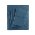thumbnail image 3 of Madison Park 6-Piece 800 Thread Count Cotton Blend Sateen Sheet Set, King - Teal, 3 of 8