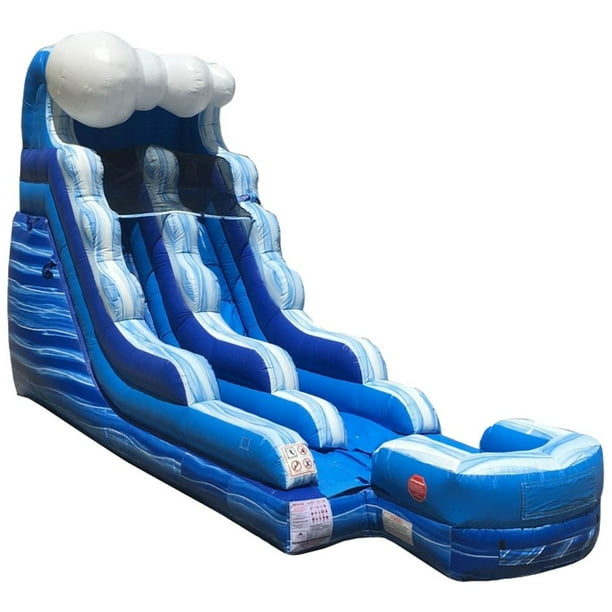 inflatable slide with blower