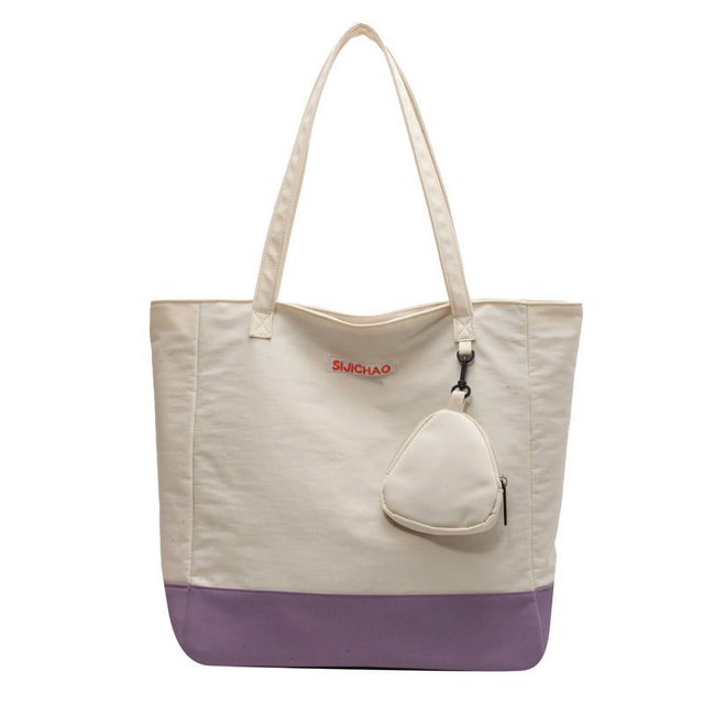 Xihbxyly Ofertas de Outlet Liquidación de Exceso de Existencias Bolso de Lona para Mujer, Pequeño, Fresco, Moderno, Versátil, Bolso de Hombro para Mujer, Tendencia, Bolso Cruzado de Gran Capacidad, M