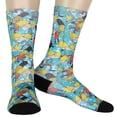 thumbnail image 3 of Nickelodeon Hey Arnold! Cartoon Arnold and Gerald Men's Sublimated Adult Crew Socks, 3 of 7
