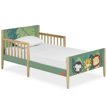 Fisher-Price FP Animal Kingdom Toddler Bed in Grey