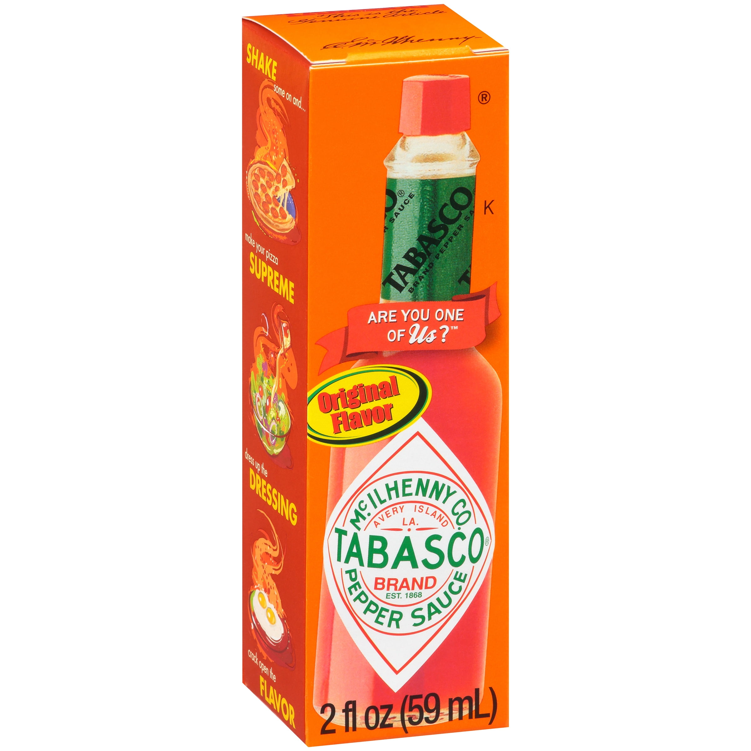 Mc. Ilhenny Co. Tabasco Original Flavor Pepper Sauce, 2 fl oz by McIlhenny Company