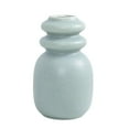 thumbnail image 1 of Jarrones de flores simples Jarrones decorativos Arreglo floral Jarrón de cerámica para comedor verde, 1 of 8