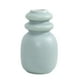 thumbnail image 1 of Jarrones de flores simples Jarrones decorativos Arreglo floral Jarrón de cerámica para comedor verde, 1 of 8