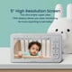thumbnail image 2 of Babysense True Sleep HD Video Baby Monitor con cámara y audio y monitor de movimiento de respiración del sueño del bebé, sin WiFi, no portátil, monitor sin contacto con 2 sensores debajo del colchón,, 2 of 5