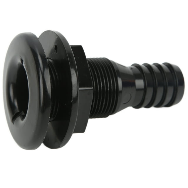 Thru Hull Hose Connection, 1in Marines Thru Hull Fitting Straight Durable For Boats