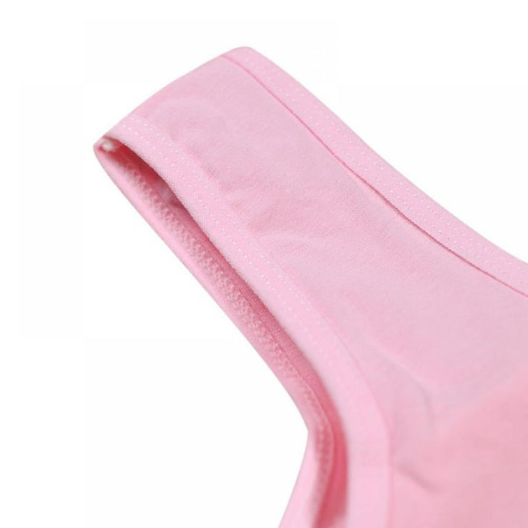 Cheap Teenage Clothes Sets Girls Sport Underwear Training Bra Panties Sets  8-14Y