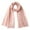 Pink, variant on Fewfanhot Fall Winter Soft Knit Scarf for Women Men Boys Girls Christmas Scarf with Beautiful and Snowy Pattern