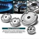 thumbnail image 4 of Stove Hat Set Stove Cover Upgraded, Gas Hob Crown Cover, Gas Cover Fits Gas Stove Burners, 4 of 5