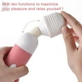 thumbnail image 5 of Gustave Multi-speed Handheld Wand Massager with Strong Vibrations, Personal Therapy Massager for Sports Recovery, Muscle Aches, Body Pain "Black", 5 of 9
