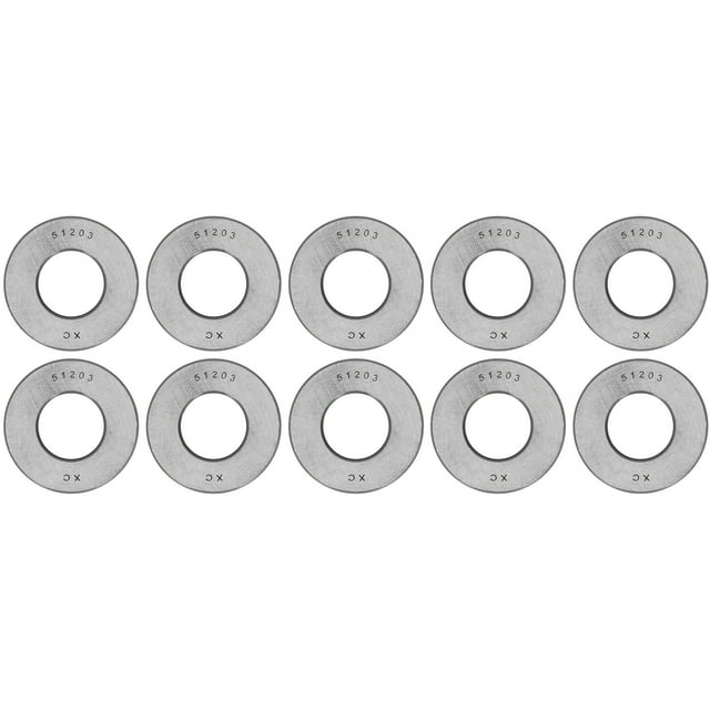 Roulement à Billes de Butée, Conception Standard Roulement Robuste Roulements à Billes Unidirectionnels pour Équipement 51200,51201,51202,51203,51204