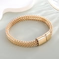 thumbnail image 4 of Xihbxyly Ofertas para mujeres Pulsera de cuentas ojo de piedra volcánica natural Pulsera de salud Pulsera moldeadora Pulsera de ágata con cuerda de piel de vaca, 4 of 7