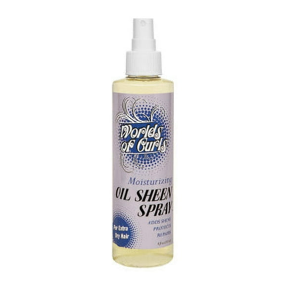 World of Curls Moisturizing Oil Sheen Spray 8 oz
