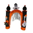 thumbnail image 1 of 8ft Skull Ghost Inflatable Arch, LED Light  Decor with Power Cord, Zipper, 210T Polyester, Tear Resistant, LED Lights, Water Resistant, Holiday Decoration,Parks,Bars,Clubs, 1 of 7