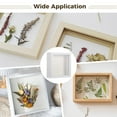 thumbnail image 5 of 18 PCS DIY Hollow Shadow Box, Display Box for Dried Flower, Butterfly, Insect, Mementos Display Picture Frame for Crafts, 5.6 in, White, 5 of 5