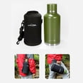 thumbnail image 3 of Botella de agua de acero inoxidable aislada al vacío de 2L con bolsa de transporte para acampar Send Abanopi Botella al aire libre, 3 of 7