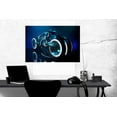 thumbnail image 2 of Tron Cycle Movie Poster 16x24 Poster Medium Art Poster 16x24 Unframed, Age: Adults, Rectangle Best Posters, 2 of 3