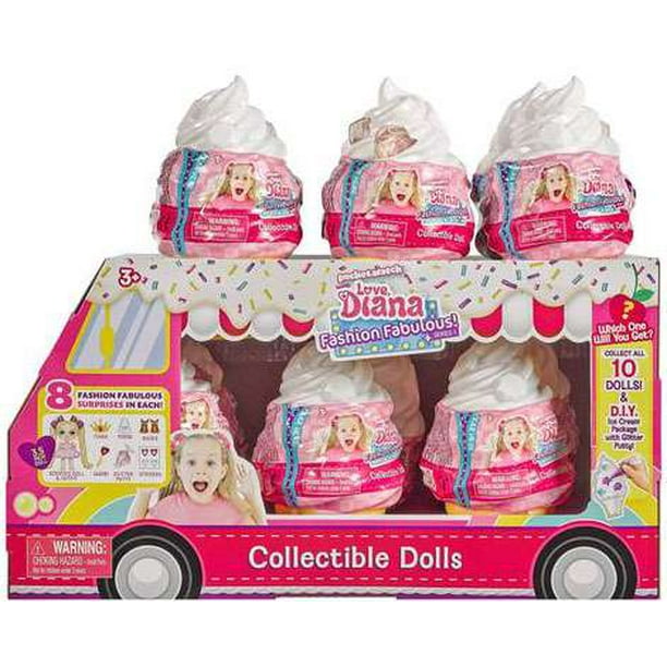 Love, Diana Series 1 Collectible Doll Mystery Box (12 Packs)