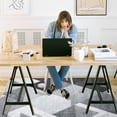 thumbnail image 2 of Hardwood Floor Office Chair Mat, 36"x48" Heavy-Duty Floor Protector, Gray, 2 of 8