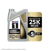 (3 pack) Mobil 1 Extended Performance Full Synthetic Motor Oil 10W-30, 5 Quart