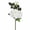 White, variant on Enova Home 1 Pc 17" Tall Artificial Silk Open Roses Stem Fake Flowers Spray for Home Wedding Party Decoration (Red)