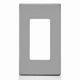 thumbnail image 1 of Plato de pared Leviton Decora Plus de 1 elemento, sin tornillos, gris claro, 1 of 1